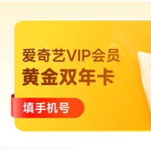 双11狂欢：iQIYI 爱奇艺 黄金VIP会员双年卡 24个月黄金年卡