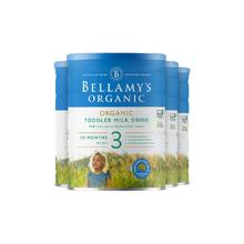 BELLAMY'S 贝拉米 HMO有机幼儿配方牛奶粉3段900g*4