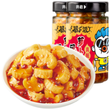 吉香居 暴下饭风干萝卜干四川香辣咸菜麻辣 榨菜下饭菜 200g*2瓶