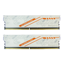 PLUS会员：Asgard 阿斯加特 32GB 16GBx2套装 DDR4 3600 台式机内存条 金伦加-白甲 TUF联名款