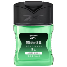 REEBOK锐步 醒肤沐浴露男女通用  活力100ml 旅行装