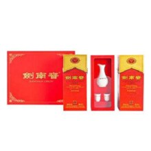 加量不加价、预售：剑南春 水晶剑 52度 浓香型白酒 558ml*2瓶 酒具礼盒装