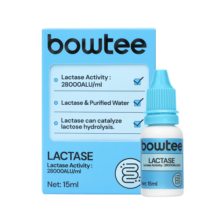 Bowtee宝体安酸性乳糖酶消化酶滴剂婴幼儿童0-3-6-12个月不耐受15ml
