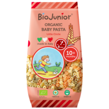 碧欧奇 (Biojunior)意大利进口 婴幼儿双有机辅食宝宝意面 小圆圈 200g