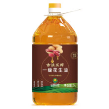 田园约定古法压榨一级花生油5L  物理压榨