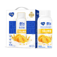 蒙牛 纯甄酸奶 黄桃燕麦味 200g×10瓶*2箱 礼盒 果粒+谷粒