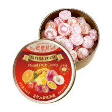 88VIP：思意达混合水果味糖果200g×1罐