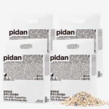 plus：pidan 超细豆腐膨润土混合猫砂 2.4KG*4包*3件