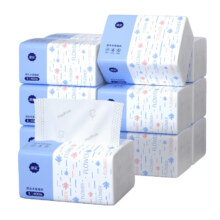 PLUS会员：漫花 400张5层家用纸巾抽纸 4包 170mm*118mm*400张