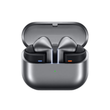 三星 Samsung Buds3 Pro智能降噪蓝牙耳机/无线运动游戏耳机/自适应主动降噪/增强型双路扬声器 星际银