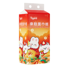 plus：六只小虎 悬挂式抽纸 4提