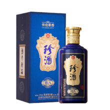 双11巅峰：KWEICHOW ZHENJIU 珍酒 珍八 53%vol 酱香型白酒 500ml 1瓶