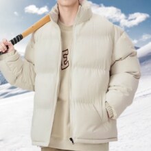 plus会员、真维斯（Jeanswest）冬季纯色棉服  多色可选