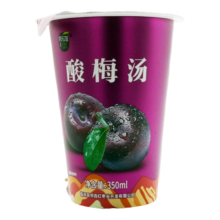 PLUS会员：枣乐滋 甘肃临泽酸梅汤 张掖特产消暑解腻 健康休闲零食乌梅山楂 350ml*6杯