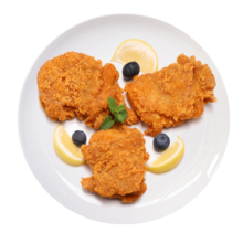 上鲜 东京风味炸鸡腿排 1kg 冷冻 鸡腿排汉堡鸡排炸鸡扒 清真食品