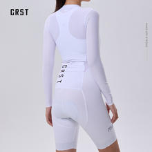 CRST 夏季女骑行服 长袖连体服 LTY2684