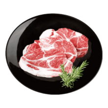 PLUS会员：味美牧场黑猪梅花肉1kg*3件