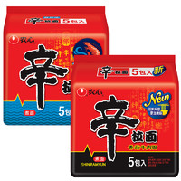 NONGSHIM 农心 辛拉面+鲜虾味 120g*10袋