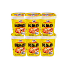 丽星 关东煮香辣味140g*6桶装 含鱼丸蟹柳