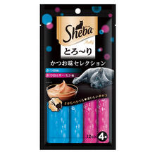 Sheba 希宝 原装进口猫条成猫猫粮猫零食鲣鱼12g*4条软包猫罐头
