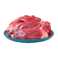 伊民康洋宁夏滩羊肉 生鲜整半只羊 原切去骨后腿肉4斤