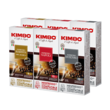 KIMBO 竞宝意大利进口咖啡胶囊意式浓缩组合Nespresso胶囊咖啡机适用 意式浓缩60粒146元