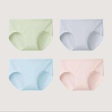 有棵树 女款全棉抗菌裆 内裤*4条