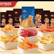 三只松鼠 休闲零食组合 任选 × 7件