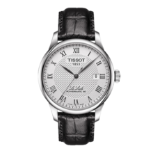天梭（TISSOT）瑞士手表 力洛克系列腕表 皮带机械男表 T006.407.16.033.00