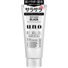 吾诺（UNO）日本活性炭洗面奶男士泡沫洁面乳清爽控油补水保湿祛痘护肤品 清爽控油黑色130g19.9元 (月销4000+)