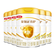 伊利金领冠育护【5倍DHA好脑力】幼儿奶粉3段(1-3岁)960g*6整箱装
