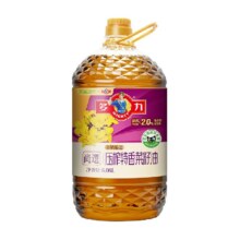 多力 压榨特香菜籽油食用油6.08L60.4元（需领券）