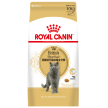 ROYAL CANIN皇家猫粮英短猫粮成猫粮全价猫粮通用粮 BS34英国短毛猫成猫猫粮10kg575元