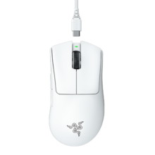 雷蛇（Razer）炼狱蝰蛇V3pro专业版无线鼠标 电竞游戏 轻量化  人体工学 白色(赠防滑贴+Type-C充电接口)