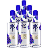 LANGJIU 郎酒 顺品郎蓝顺 45%vol 浓酱兼香型白酒 280ml*6瓶￥127.00 4.3折 比上一次爆料降低 ￥8.8