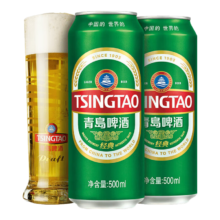 plus会员：青岛啤酒 经典10度500ml*18罐