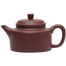 某东京造宜兴紫砂壶 原矿紫泥 手工茶壶泡茶壶功夫茶具 紫泥德钟壶 238ml
