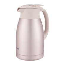 象印（ZO JIRUSHI）保温壶大容量热水瓶家用户外不锈钢保温瓶SH-HA15C银粉色1.5L