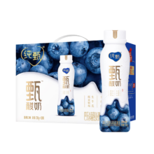 再补货、PLUS：蒙牛纯甄 甄酸奶寒地蓝莓风味酸奶PET瓶230g×10瓶