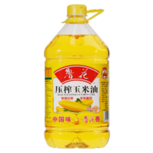 鲁花 食用油  玉米油 桶装 5L