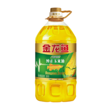 金龙鱼 纯正玉米油 非转基因压榨食用油4L*1瓶