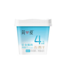 简爱 轻食酸奶4%蔗糖 大桶酸奶400g