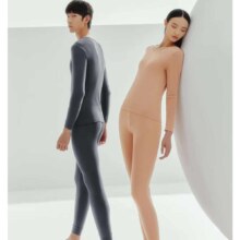plus会员：三枪 100%纯棉 男女情侣款保暖内衣套装、需凑单