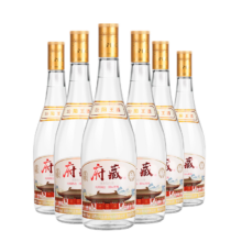 PLUS会员：汾阳王黄盖 清香型白酒 53度475ml*6瓶 整箱装