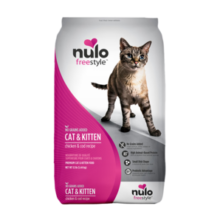 NULO 自由天性系列肠道健康无谷全猫粮鸡肉&鳕鱼12磅(25年效期)
