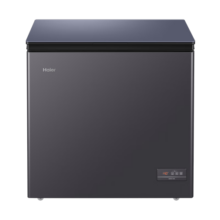 海尔（Haier）200升-40℃低霜家用冰柜 冷藏冷冻柜小冰柜家用商用母乳小型冰箱冷柜BC/BD-200GHEPGD以旧换新 减霜80%|彩晶|三重抗菌 200L