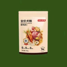京东京造 中大型犬鲜肉犬粮200g