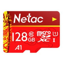 朗科（Netac）128GB TF（MicroSD）存储卡 A1 U1 C10 经典国风版 读速100MB/s 行车记录仪&手机专用内存卡38.9元 (月销1w+)