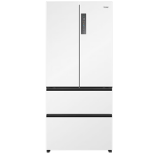 双11预告、20点开始：Haier 海尔 BCD-500WGHFD4DW9U1 风冷多门冰箱 500L 月莹白