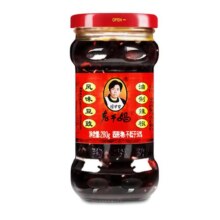 老干妈风味豆豉280g油泼辣子鸡油辣椒贵州特产下饭拌面辣椒酱调料